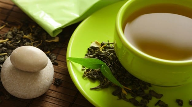  xícara de chá verde 