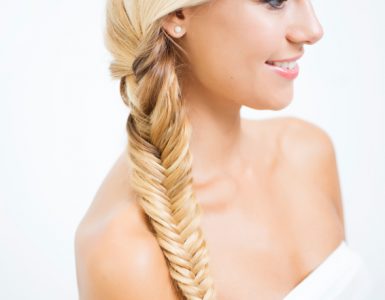 - hidratação para cabelos com progressiva Trança espinha de peixe é tendência de penteado de verão